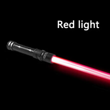 (Red light) Laser Sword Lightsaber Red and Blue Double Saber Cosplay Weapon Boy Cool Flashing Toy