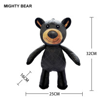 (bear) Unbreakable Teddy Extreme Bear Toy For Dogs Chewer Indestructible Plush Dog Squeaking Toy