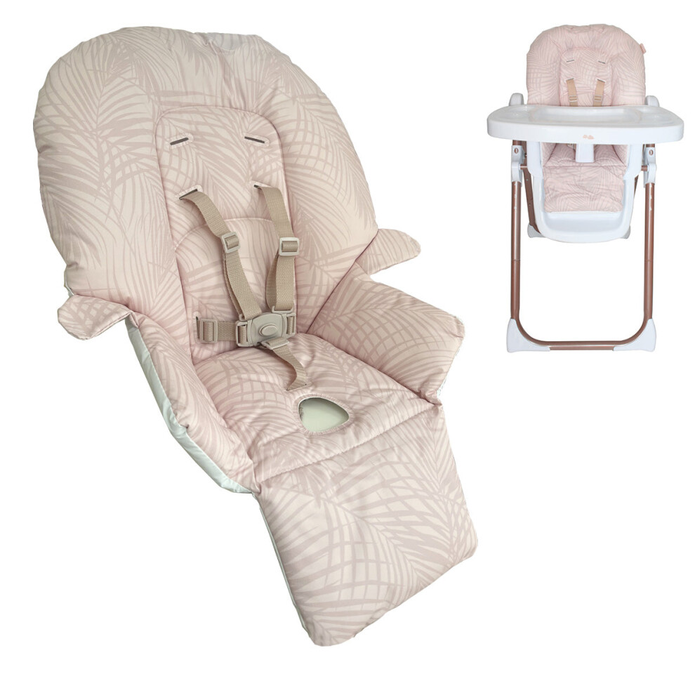 My Babiie MBHC8 Premium Highchair Seat Cover - Blush Tropical