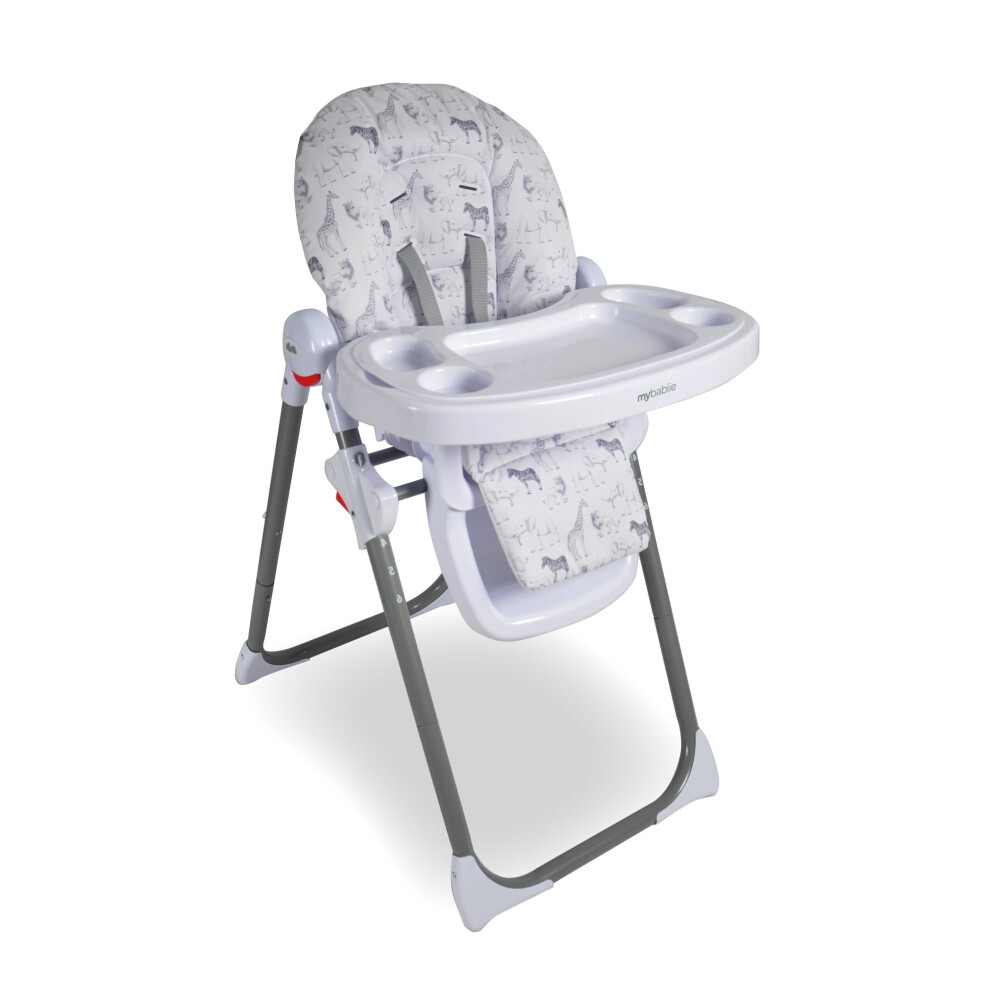 My Babiie MBHC8 Premium Highchair - Safari