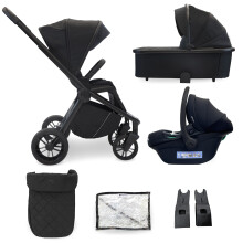 My Babiie MB450i 3-in-1 Travel System - Black