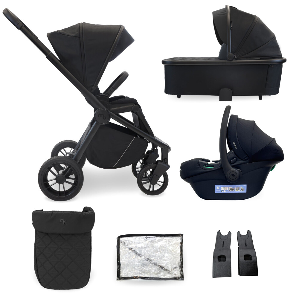 My Babiie MB450i 3-in-1 Travel System - Black
