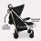 My Babiie My Babiie MB51 Plus Stroller - Quilted Black 7