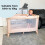 My Babiie My Babiie Blush Quilted Travel Cot 8