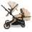 My Babiie My Babiie MB33 Tandem Pushchair - Giraffe 6