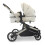 My Babiie My Babiie MB33 Tandem Pushchair - Ivory 4