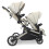 My Babiie My Babiie MB33 Tandem Pushchair - Ivory 7