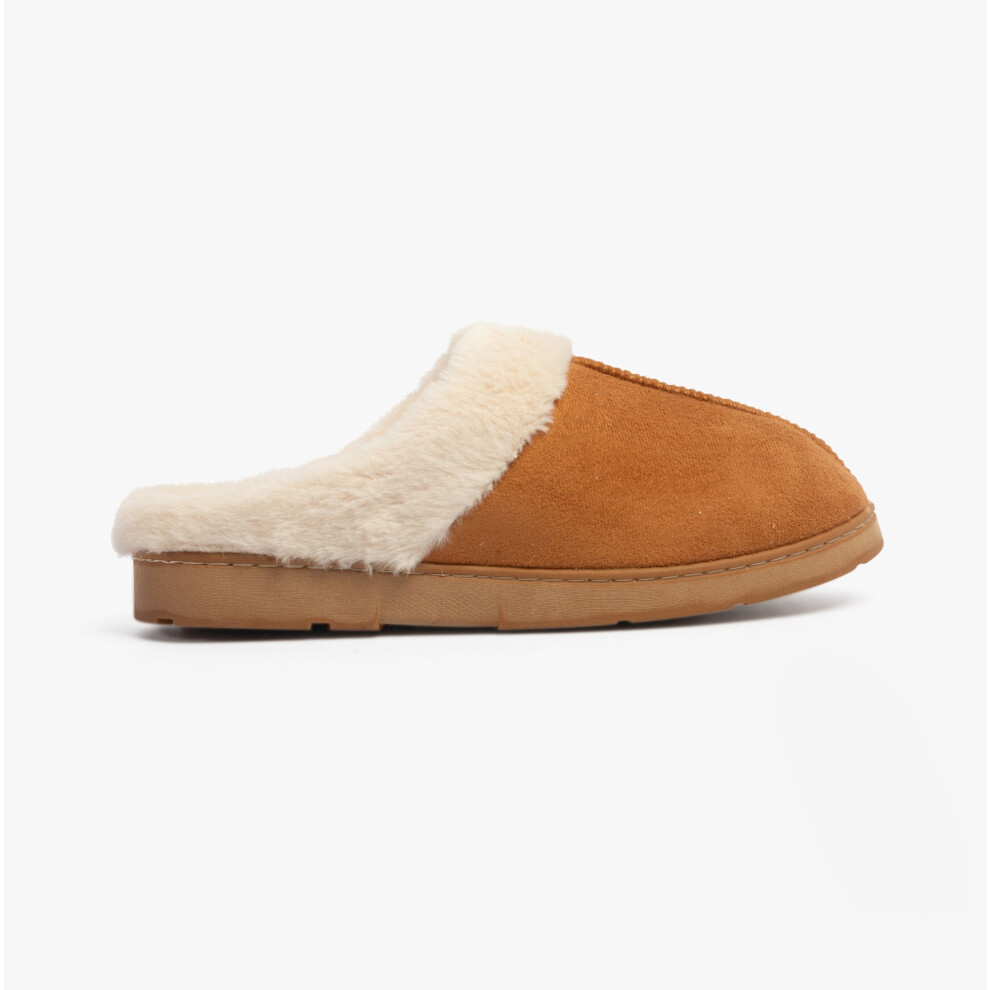 (UK 3) Dr Keller JUSTINE Womens Slippers Tan
