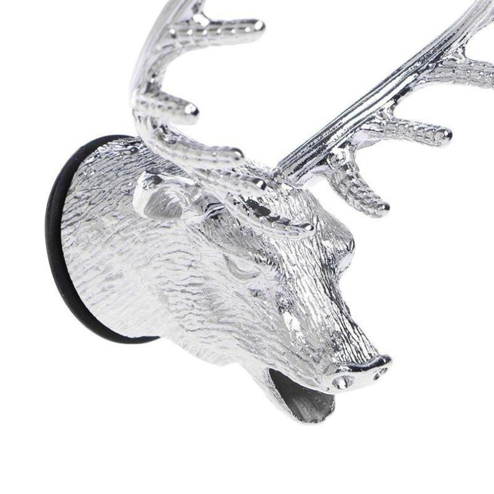 Stainless Steel Deer Stag Head Wine Pourer Unique Wine Bottle Stoppers Wine Aerators Bar Tools