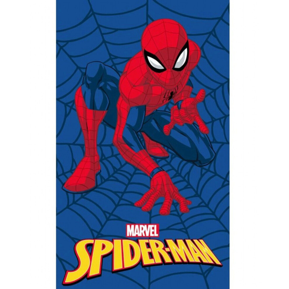 Spiderman Multicoloured Marvel Hand & Face Towel 30 X 50 Cm 100% Cotton