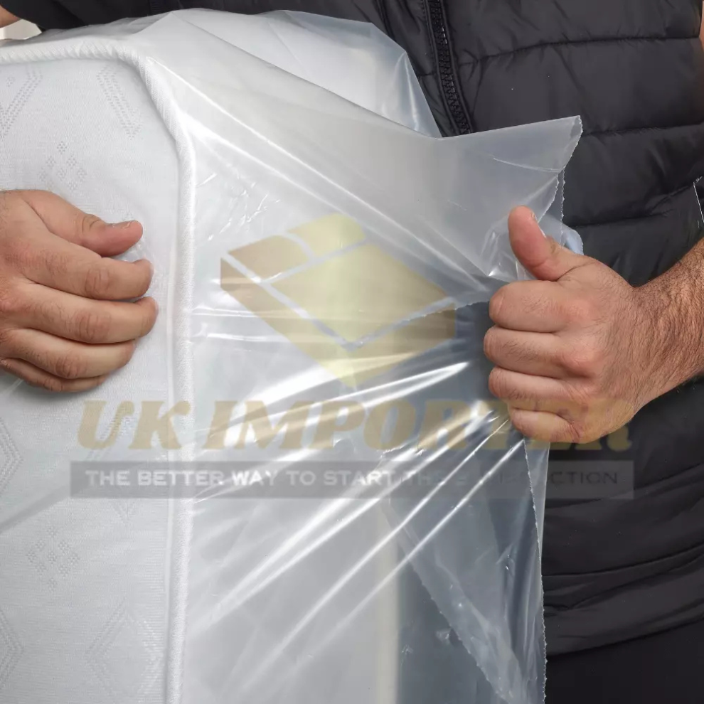 (4FT Small Double) Bsspoke Durable Mattress Cover Protective Plastic Storage Bed Bags Chair Sofa Single/Double/King