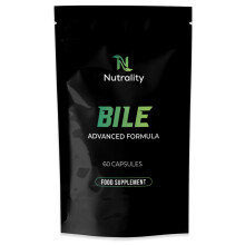 Nutrality Bile XL - 60 Capsules - Bile Supplement for Liver Detox - Gallbladder Supplements for Adults - 30-Day Supply - Natural Premium Quality