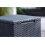 Keter Garden Storage Table Storage Function, 37x37 x37 cm Graphite Keter 3