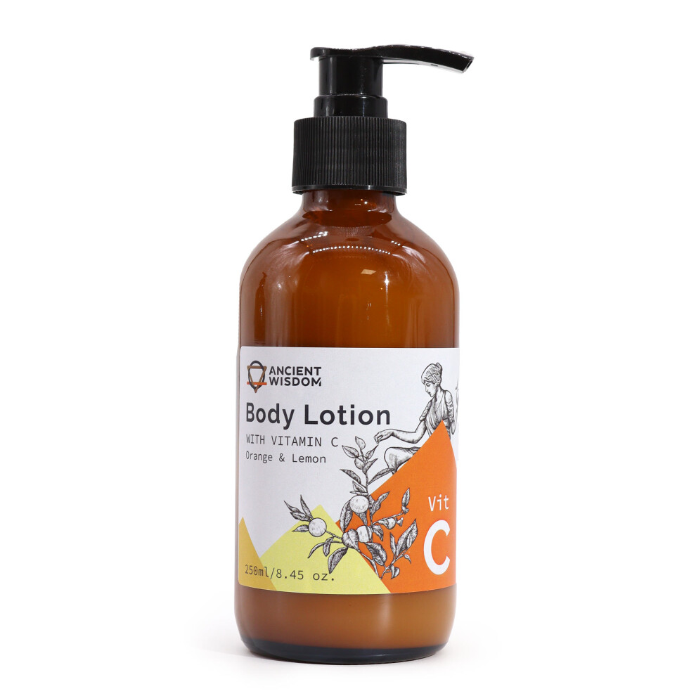 Orange Vitamin C Skincare Vitamin C Goddess's Body Lotion Â & Lemon