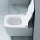 Durovin Bathrooms Ceramic Wall Hung Toilet - Curved Square 3