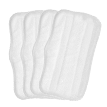 4 Pack Steam Mop Pads Replacement for S3101 S3202 S3250 Washable Cleaning Pad Steamer Hard Floors