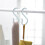 Blue Plastic Punch Cup Bowl S Shaped Hooks 4 Pcs 6