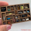 1:12 Miniature Trinket Shelf Crystal Decor Printers Tray 3