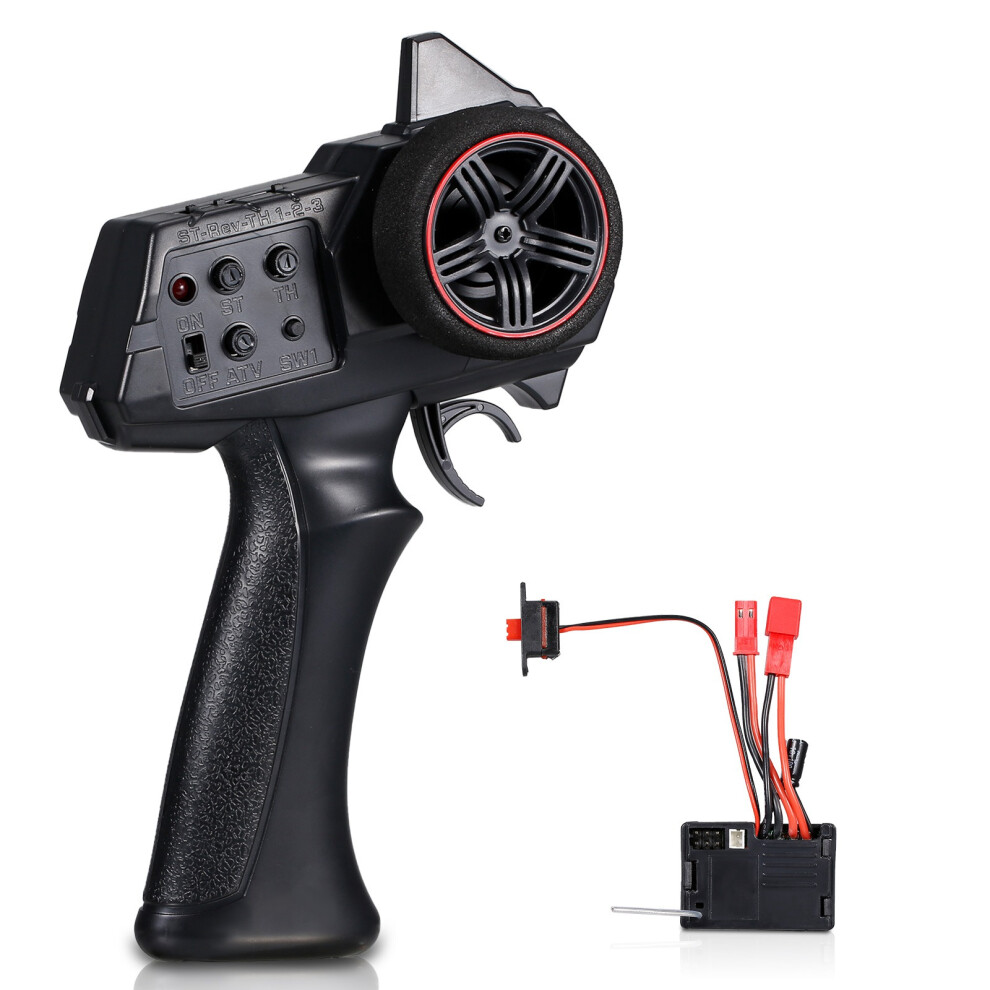 AX-7S AX7S 2.4G 3CH Transmetteur T?l?commande avec R?cepteur 2 en 1 ESC pour D12 MN D90 MN99S MN86 RC Car Boat