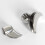 Semi-Automatic Coffee Machine Handle Diverter Nozzle Stainless Steel Drain Diversion 58mm, Single 6