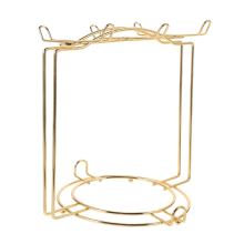Coffee Cups Holder Stand Cup Plate Organizer Metal Mug Tree Display Hanger Rack