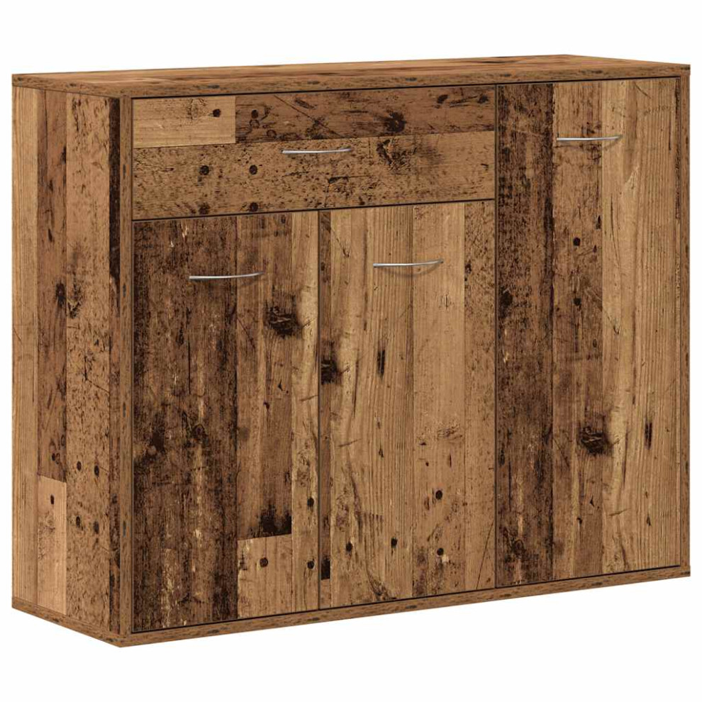 Vidaxl (Old Wood) Sideboard Storage Drawer Side Cabinet Engineered Wood Multi Colours