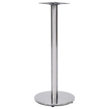 (45 x 107 cm) vidaXL Bistro Table Leg Replacement Table Legs Desk Leg Silver Stainless Steel