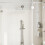 VidaXL (40 cm) vidaXL Rain Shower Head Stainless Steel Rectangular Bathroom Unit Multi Sizes 3