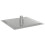 VidaXL (20 x 20 cm) vidaXL Rain Shower Head Stainless Steel Rectangular Bathroom Unit Multi Sizes 5