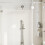 VidaXL (40 x 40 cm) vidaXL Rain Shower Head Stainless Steel Rectangular Bathroom Unit Multi Sizes 3