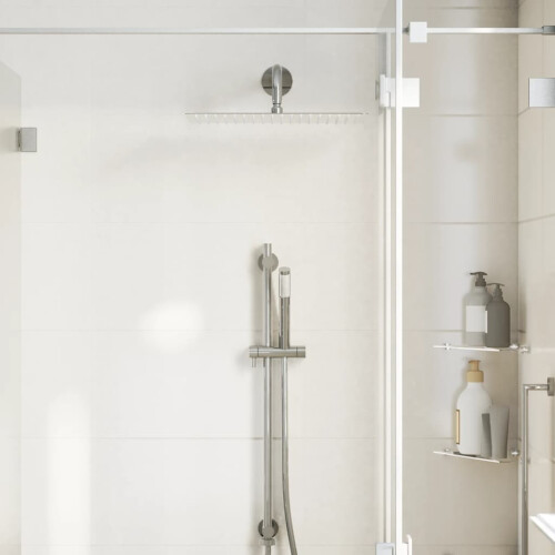 VidaXL (40 x 30 cm) vidaXL Rain Shower Head Stainless Steel Rectangular Bathroom Unit Multi Sizes 2