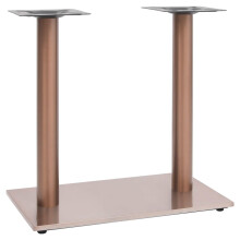 (brass) vidaXL Bistro Table Leg Brass 70x40x72 cm Stainless Steel Table Spare Leg