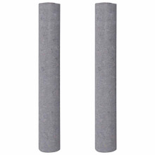 (1020 cm(220 g/square metre)/ 2 pcs) vidaXL 1/2/3x Non-slip Painter Fleece Grey Floor Protection Cover Multi Models