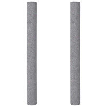 (515 cm(220 g/square metre)/ 2 pcs) vidaXL 1/2/3x Non-slip Painter Fleece Grey Floor Protection Cover Multi Models