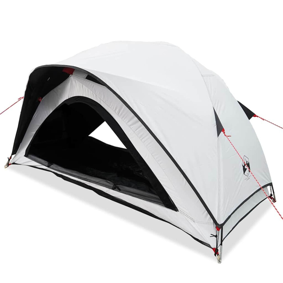 (white blackout) vidaXL Camping Tent 1-Person Blue Waterproof tent camping shelter