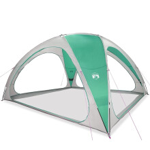 (sea green) vidaXL Party Tent Grey Waterproof tent garden tent outdoor shelter