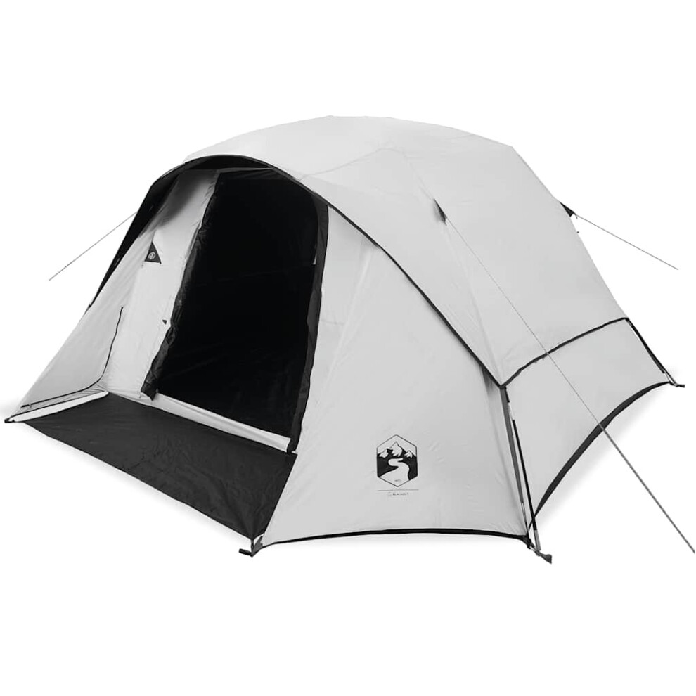 (white blackout) vidaXL Family Tent Cabin 6-Person Green Waterproof tent garden tent