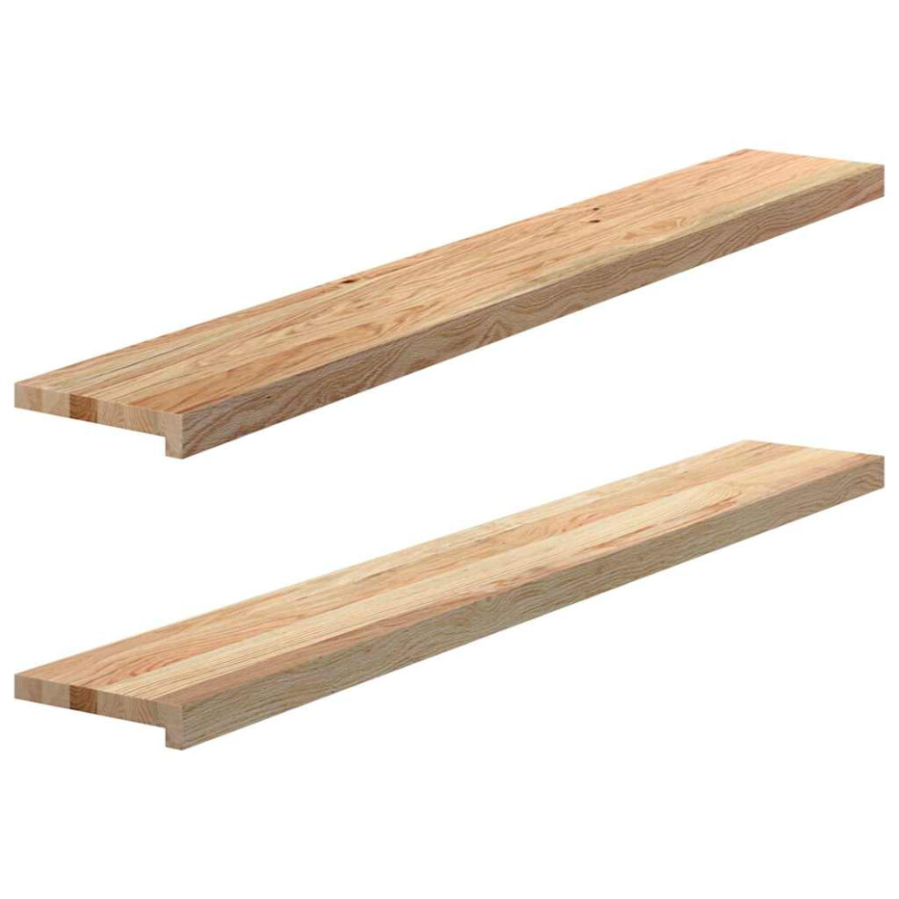 (natural, 140 x 20 x 2 cm) vidaXL Window Sills Window Ledge Window Board 2 pcsÂ Untreated Solid Wood Oak-image-OPC-PFZBDG9-NEW