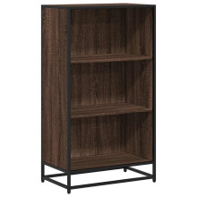(brown oak, 60 cm) vidaXL Book Cabinet Brown Oak 60x35x107.5 cm Engineered Wood bookcase