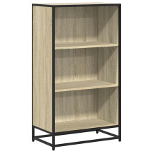 (sonoma oak, 60 cm) vidaXL Book Cabinet Brown Oak 60x35x107.5 cm Engineered Wood bookcase