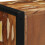 VidaXL (multicolour) vidaXL Bedside Cabinet 40x35x40 cm Solid Rough Wood Mango bedside table 9