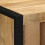 VidaXL (brown) vidaXL Bedside Cabinet 40x35x40 cm Solid Rough Wood Mango bedside table 7