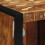VidaXL (multicolour) vidaXL Bedside Cabinet 40x35x40 cm Solid Rough Wood Mango bedside table 7