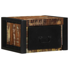 (1 pcs) vidaXL Bedside Cabinets 2 pcs Multicolour 40x35x25 cm Solid Wood Reclaimed