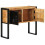VidaXL (Brown, 1 pcs) vidaXL Console Cabinet Storage Cupboard Sideboard Home Highboard Multicolour 5