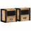 VidaXL (brown, 2 pcs) vidaXL Bedside Cabinets 2 pcs 40x35x40 cm Solid Rough Wood Mango bedside table 1