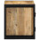 VidaXL (brown, 2 pcs) vidaXL Bedside Cabinets 2 pcs 40x35x40 cm Solid Rough Wood Mango bedside table 7