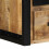 VidaXL (brown, 2 pcs) vidaXL Bedside Cabinets 2 pcs 40x35x40 cm Solid Rough Wood Mango bedside table 11