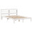 VidaXL (white) vidaXL Bed Frame with Headboard Bed Base 90x190 cm Single Solid Wood Pine 3