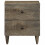 VidaXL (1 pcs) vidaXL Bedside Cabinets 2 pcs Light Grey 40x33x46 cm Solid Wood Mango 3